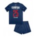 Paris Saint-Germain Replica Home Stadium Kit for Kids 2024-25 UCL Champions Short Sleeve (+ pants)
